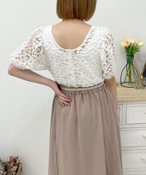 apres jour（アプレジュール）の「2WAY刺繍レースブラウス【ZOZOTOWN限定アイテム】（シャツ/ブラウス・レディース・ホワイト系その他2/アイボリー/オフホワイト/ホワイト系その他・フリー/X-LARGE）」の11枚目の写真