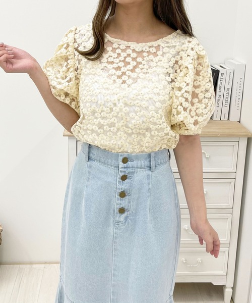 apres jour（アプレジュール）の「2WAY刺繍レースブラウス【ZOZOTOWN限定アイテム】（シャツ/ブラウス・レディース・ホワイト系その他2/アイボリー/オフホワイト/ホワイト系その他・フリー/X-LARGE）」の17枚目の写真