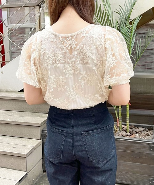 apres jour（アプレジュール）の「2WAY刺繍レースブラウス【ZOZOTOWN限定アイテム】（シャツ/ブラウス・レディース・ホワイト系その他2/アイボリー/オフホワイト/ホワイト系その他・フリー/X-LARGE）」の22枚目の写真