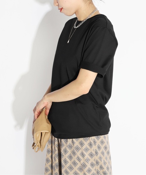 ATON PERFECT SHORT ハーフスリーブカットソー 別注 ATON/エイトン｜「エイトン」の名品“パーフェクトショート