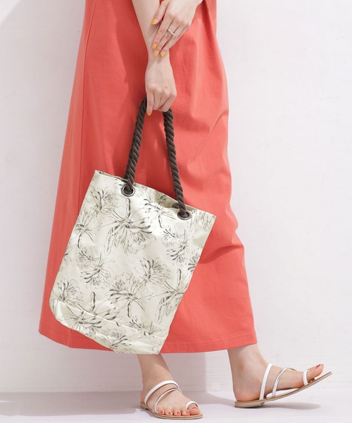 セール ハンドタッチプリントコットンバッグ トートバッグ Nano Universe ナノユニバース のファッション通販 Zozotown