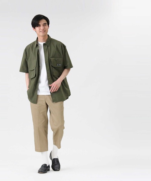 CAMP7（キャンプセブン）の「【CAMP7】フィッシングシャツ（シャツ/ブラウス・メンズ・ブラック/ベージュ/オリーブ・M/L/XL）」の16枚目の写真