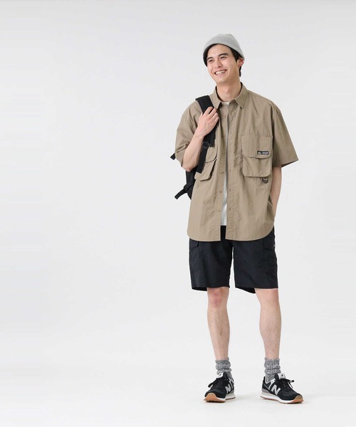 CAMP7（キャンプセブン）の「【CAMP7】フィッシングシャツ（シャツ/ブラウス・メンズ・ブラック/ベージュ/オリーブ・M/L/XL）」の11枚目の写真