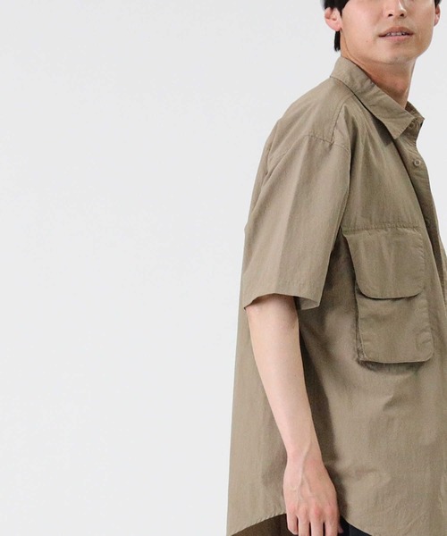 CAMP7（キャンプセブン）の「【CAMP7】フィッシングシャツ（シャツ/ブラウス・メンズ・ブラック/ベージュ/オリーブ・M/L/XL）」の14枚目の写真