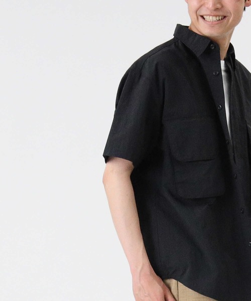 CAMP7（キャンプセブン）の「【CAMP7】フィッシングシャツ（シャツ/ブラウス・メンズ・ブラック/ベージュ/オリーブ・M/L/XL）」の9枚目の写真