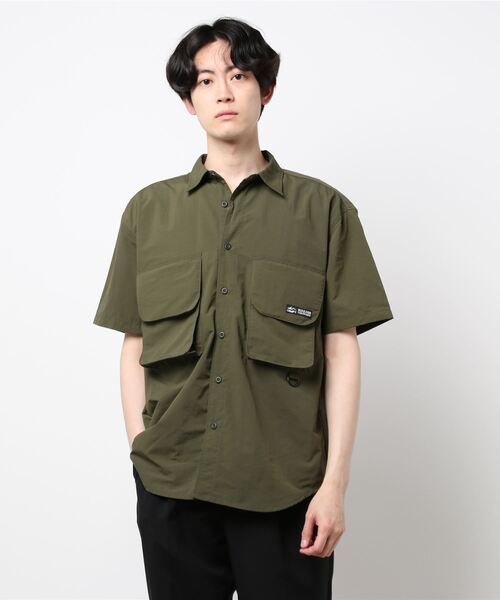 CAMP7（キャンプセブン）の「【CAMP7】フィッシングシャツ（シャツ/ブラウス・メンズ・ブラック/ベージュ/オリーブ・M/L/XL）」の20枚目の写真