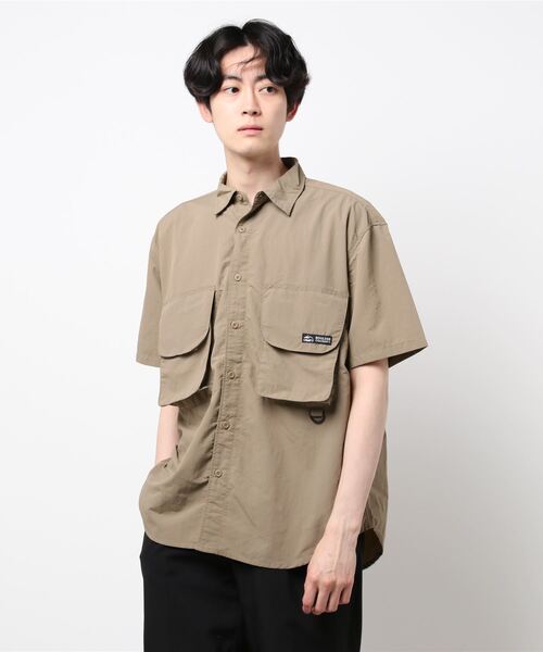 CAMP7（キャンプセブン）の「【CAMP7】フィッシングシャツ（シャツ/ブラウス・メンズ・ブラック/ベージュ/オリーブ・M/L/XL）」の15枚目の写真