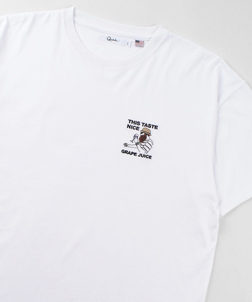 make a ray!(メイク ア レイ!)の「ワンポイント サガラ刺繍 ビッグシルエット 半袖Tシャツ/ USAコットン(Tシャツ/カットソー・メンズ・グリーン/ホワイト系その他3/ブルー/ホワイト系その他2/ブラック/ホワイト系その他/ホワイト/ミント・L/M)」の20枚目の写真