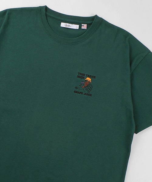 make a ray!(メイク ア レイ!)の「ワンポイント サガラ刺繍 ビッグシルエット 半袖Tシャツ/ USAコットン(Tシャツ/カットソー・メンズ・グリーン/ホワイト系その他3/ブルー/ホワイト系その他2/ブラック/ホワイト系その他/ホワイト/ミント・L/M)」の22枚目の写真