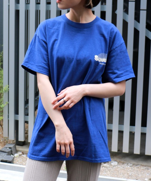SiNCERE（シンシア）の「〈JHANKSON/ジャンクソン〉SUNRISE RESAURANT TEE/サンライズレストランTシャツ（Tシャツ/カットソー・メンズ・ホワイト/ブラック/ブルー・M/L）」の13枚目の写真