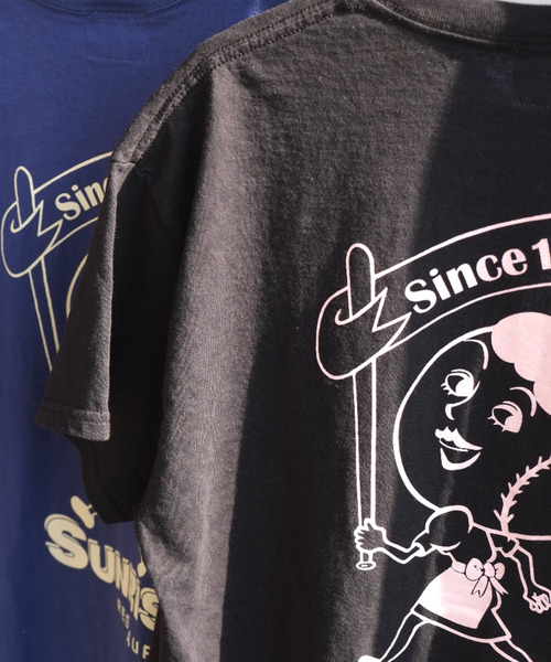 SiNCERE（シンシア）の「〈JHANKSON/ジャンクソン〉SUNRISE RESAURANT TEE/サンライズレストランTシャツ（Tシャツ/カットソー・メンズ・ホワイト/ブラック/ブルー・M/L）」の10枚目の写真