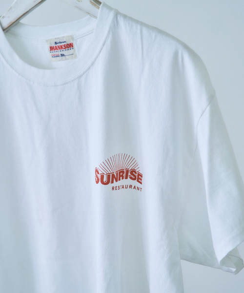 SiNCERE（シンシア）の「〈JHANKSON/ジャンクソン〉SUNRISE RESAURANT TEE/サンライズレストランTシャツ（Tシャツ/カットソー・メンズ・ホワイト/ブラック/ブルー・M/L）」の20枚目の写真