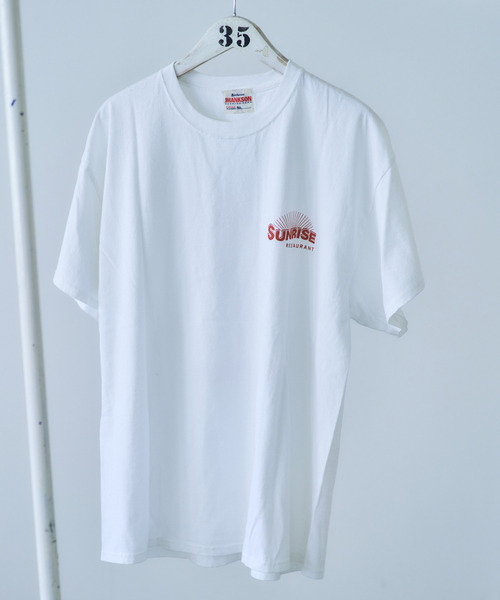 SiNCERE（シンシア）の「〈JHANKSON/ジャンクソン〉SUNRISE RESAURANT TEE/サンライズレストランTシャツ（Tシャツ/カットソー・メンズ・ホワイト/ブラック/ブルー・M/L）」の22枚目の写真