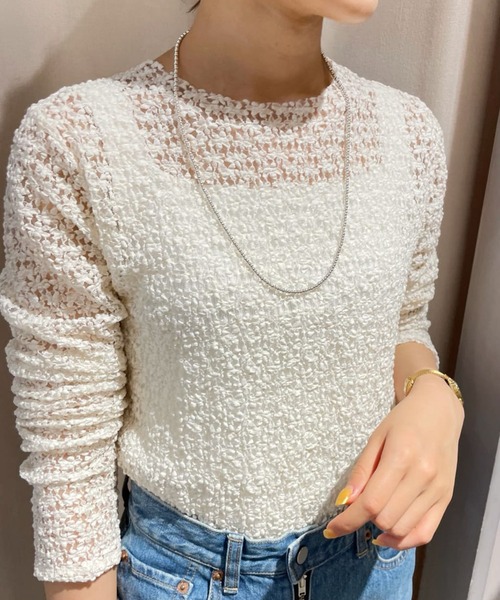 Harpo（アルポ）の「(Harpo/アルポ) ナバホパールネックレス（ネックレス・レディース・シルバー・25inch）」の11枚目の写真