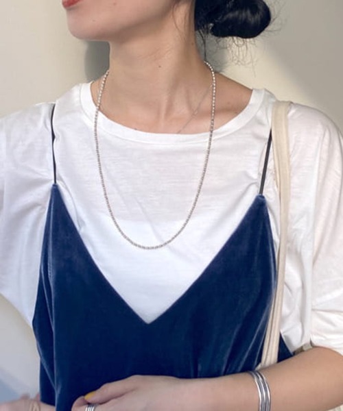 Harpo（アルポ）の「(Harpo/アルポ) ナバホパールネックレス（ネックレス・レディース・シルバー・25inch）」の16枚目の写真