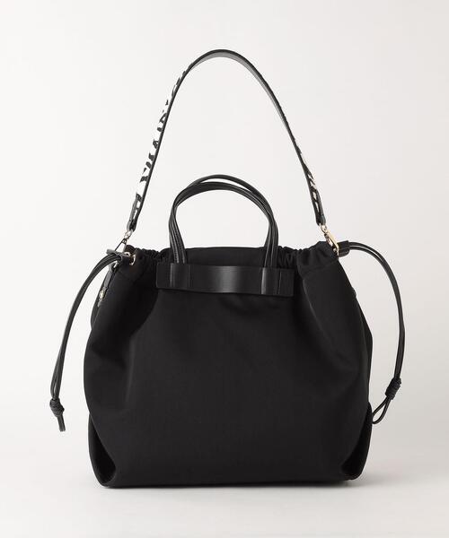 closet story（クローゼットストーリー）の「＜closet story（クローゼットストーリー）＞ ナイロン 3WAY ハンドル トートバッグ（トートバッグ・レディース・ブラック/ベージュ/グレー・FREE）」の12枚目の写真