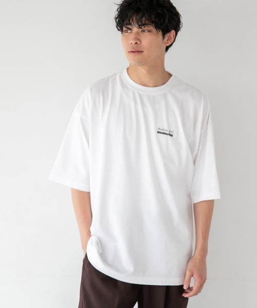 LOWRYS FARM(ローリーズファーム)の「バンクシーバックプリントTS/S 957312(Tシャツ/カットソー・メンズ・ホワイト/ブラック/グレー/レッド・MEDIUM/LARGE)」の8枚目の写真