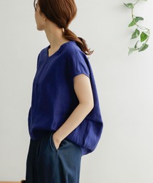 URBAN RESEARCH DOORS | 【WEB限定】リネンバックタックフレンチブラウス(シャツ/ブラウス)