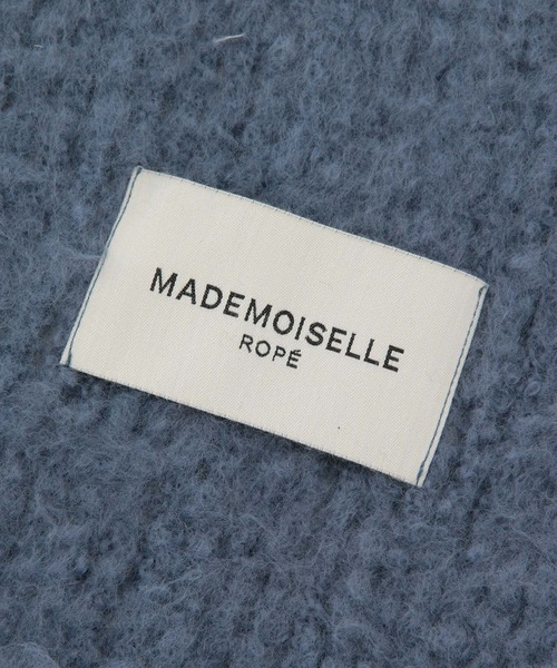 MADEMOISELLE ROPE'（マドモアゼル ロペ）の「リサイクルヤーンボリュームストール（ストール/ショール・レディース・グレー/オフホワイト/カーキ/オレンジ/ブルー・FREE）」の13枚目の写真