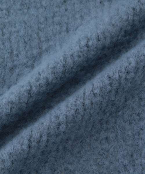 MADEMOISELLE ROPE'（マドモアゼル ロペ）の「リサイクルヤーンボリュームストール（ストール/ショール・レディース・グレー/オフホワイト/カーキ/オレンジ/ブルー・FREE）」の14枚目の写真