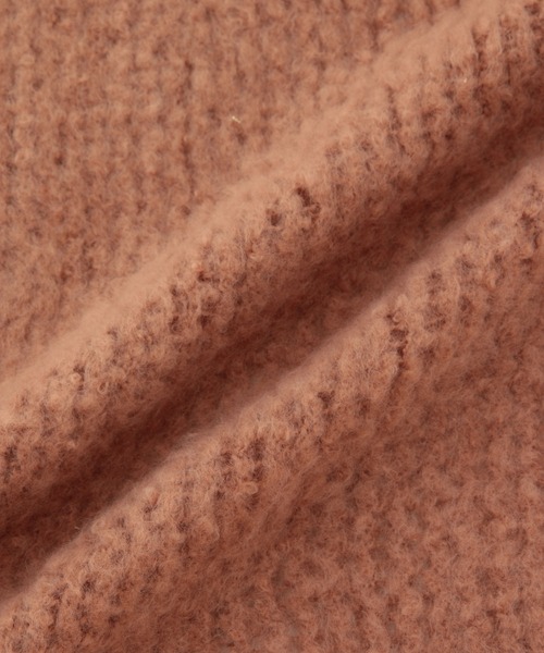 MADEMOISELLE ROPE'（マドモアゼル ロペ）の「リサイクルヤーンボリュームストール（ストール/ショール・レディース・グレー/オフホワイト/カーキ/オレンジ/ブルー・FREE）」の15枚目の写真