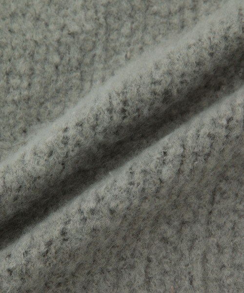 MADEMOISELLE ROPE'（マドモアゼル ロペ）の「リサイクルヤーンボリュームストール（ストール/ショール・レディース・グレー/オフホワイト/カーキ/オレンジ/ブルー・FREE）」の18枚目の写真