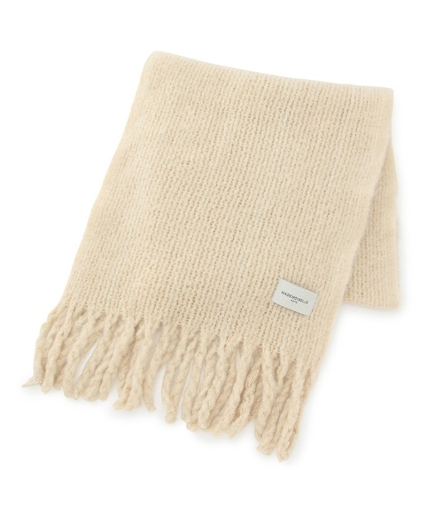 MADEMOISELLE ROPE'（マドモアゼル ロペ）の「リサイクルヤーンボリュームストール（ストール/ショール・レディース・グレー/オフホワイト/カーキ/オレンジ/ブルー・FREE）」の7枚目の写真