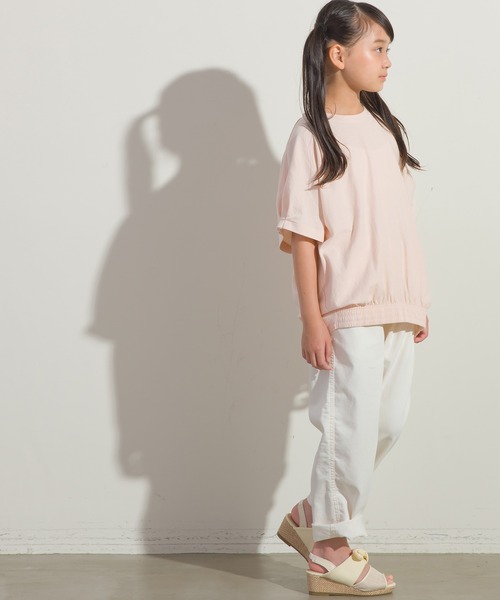 OMNES（オムネス）の「キッズ リボンウェッジソールサンダル（サンダル・キッズ・ホワイト/ブラック系その他・23.0cm/22.0cm/19.0cm/20.0cm/21.0cm）」の7枚目の写真