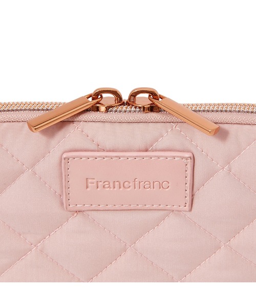 Francfranc（フランフラン）の「キルティング ツールペンスタンドポーチ ピンク（ポーチ・レディース・ピンク・FREE）」の4枚目の写真