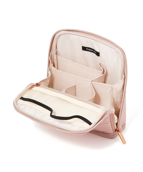 Francfranc（フランフラン）の「キルティング ツールペンスタンドポーチ ピンク（ポーチ・レディース・ピンク・FREE）」の2枚目の写真