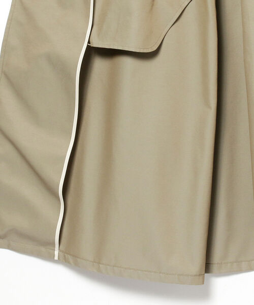 Demi-Luxe BEAMS（デミルクス ビームス）の「Demi-Luxe BEAMS / シャンブレー ライトトレンチコート（トレンチコート・レディース・ベージュ/カーキ・38/36）」の5枚目の写真