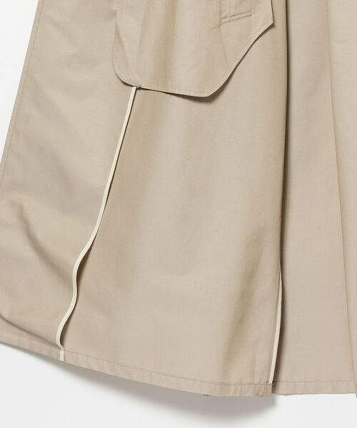Demi-Luxe BEAMS（デミルクス ビームス）の「Demi-Luxe BEAMS / シャンブレー ライトトレンチコート（トレンチコート・レディース・ベージュ/カーキ・38/36）」の13枚目の写真