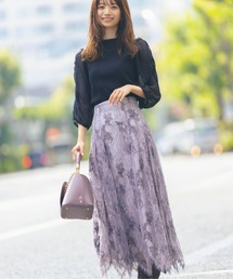 PROPORTION BODY DRESSING | ＜Ｅ＞レースフレアスカート / 1211227800(スカート)