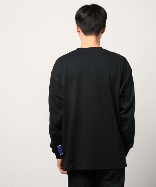 Salong hameu（サロン ハミュー）の「実写柴犬フォトグラフィックプリント ビッグシルエットロンT（Tシャツ/カットソー・メンズ・ホワイト/ブラック/ダークグリーン/ブルー/ホワイト系その他/ブラック系その他/ブルー系その他/ホワイト系その他2/グリーン系その他/ブラック系その他2/グリーン系その他2・M/L/XL）」の15枚目の写真