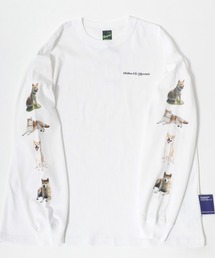 Salong hameu | 実写柴犬フォトグラフィックプリント　ロンT(Tシャツ/カットソー)