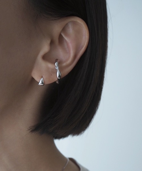 Jenny BY IMMANOEL(ジェニーバイイマノエル)の「silver925 ミニラップピアス&スネークネックレス(ネックレス・レディース・シルバー/ゴールド/ピンクゴールド・FREE)」の20枚目の写真