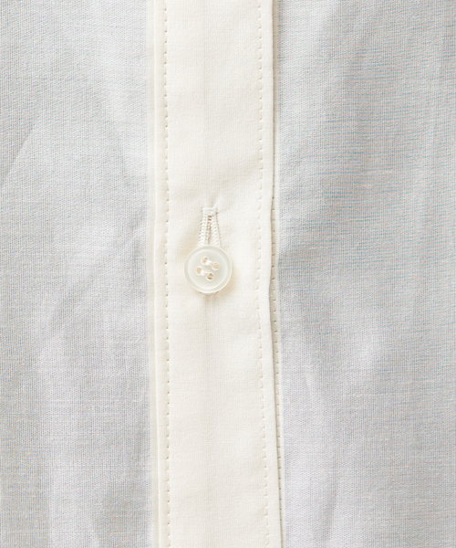 Rouge vif（ルージュヴィフ）の「シアーシャツ（シャツ/ブラウス・レディース・アイボリー/ブラウン/ベージュ・フリー）」の13枚目の写真