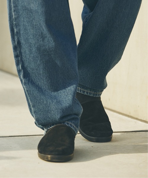 ALBEROLA（アルベローラ）の「【ALBEROLA×JOURNAL STANDARD/アルベローラ】 別注 スウェード クロッグ（サンダル・メンズ・ブラック/ベージュ・40/41/42）」の14枚目の写真