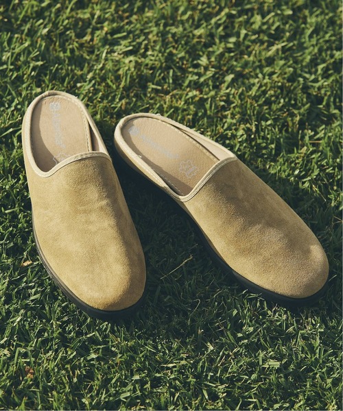 ALBEROLA（アルベローラ）の「【ALBEROLA×JOURNAL STANDARD/アルベローラ】 別注 スウェード クロッグ（サンダル・メンズ・ブラック/ベージュ・40/41/42）」の9枚目の写真