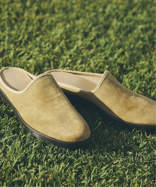 ALBEROLA（アルベローラ）の「【ALBEROLA×JOURNAL STANDARD/アルベローラ】 別注 スウェード クロッグ（サンダル・メンズ・ブラック/ベージュ・40/41/42）」の18枚目の写真