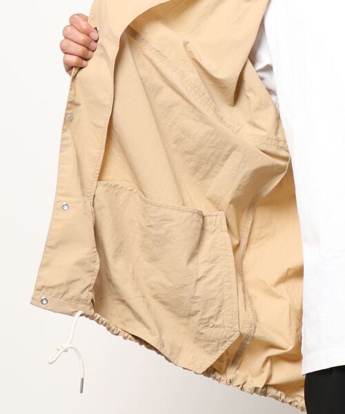 GGD（ジージーディー）の「Shabby 胸刺繍コーチジャケット（ブルゾン・メンズ・ネイビー×ホワイト/グリーン/ライトブラウン・M/L）」の5枚目の写真