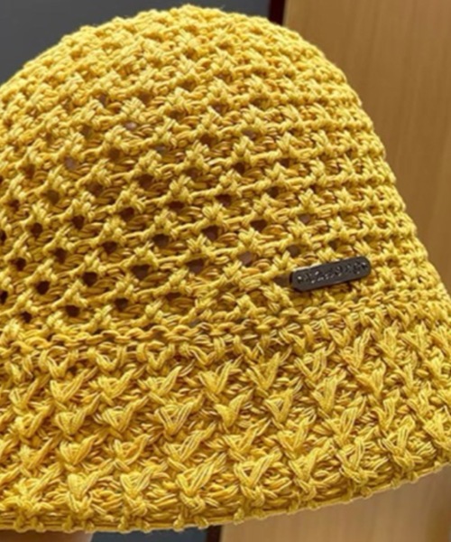 KOR（ケーオーアール）の「ワンポイント付きバケットハット（ハット・レディース・アイボリー/ブラック/モカ/マスタード・FREE）」の6枚目の写真