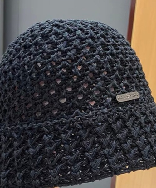 KOR（ケーオーアール）の「ワンポイント付きバケットハット（ハット・レディース・アイボリー/ブラック/モカ/マスタード・FREE）」の9枚目の写真