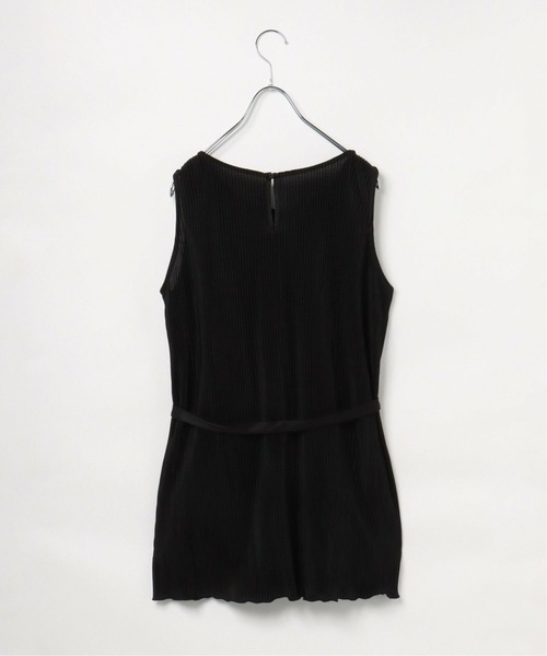 VENCEEXCHANGE（ヴァンスエクスチェンジ）の「ノースリタンクパンツセット（つなぎ/オールインワン・レディース・ブラック/クリアグリーン・M）」の7枚目の写真