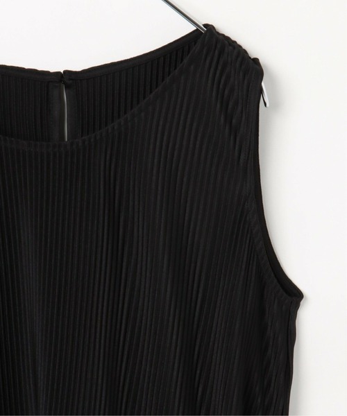 VENCEEXCHANGE（ヴァンスエクスチェンジ）の「ノースリタンクパンツセット（つなぎ/オールインワン・レディース・ブラック/クリアグリーン・M）」の8枚目の写真