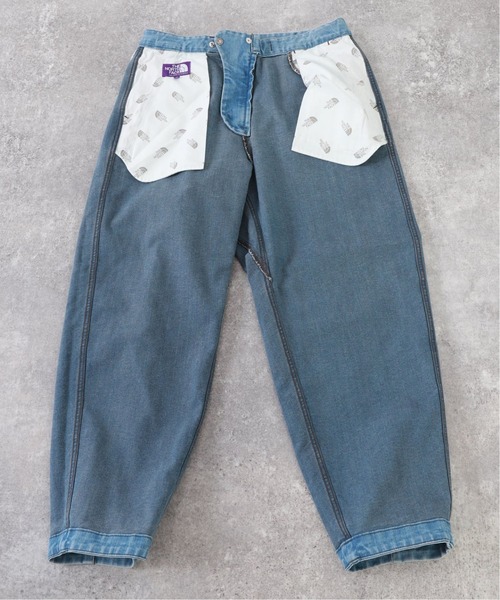 THE NORTH FACE PURPLE LABEL（ザ ノースフェイス パープルレーベル）の「【THE NORTH FACE PPL/ パープルレーベル】 デニムワイドテーパードパンツ（デニムパンツ・メンズ・ブラック/ネイビー・30/32/34）」の9枚目の写真