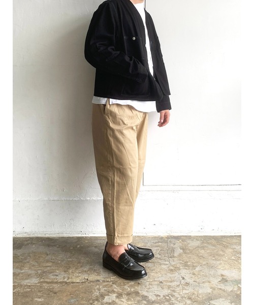 SMITH'S(スミス)の「SMITH'S AMERICAN CHARIE ENGINEER(ノーカラージャケット・メンズ・アイボリー/ブラック・LARGE/S/MEDIUM)」の10枚目の写真