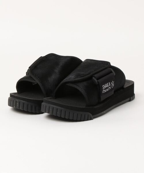 SHAKA(シャカ)の「【SHAKA】X-PACKER COWHAIR(サンダル・レディース・ブラック系その他/ブラック系1/ブラック系2/ブラック/ブラウン/ブラック系その他2・10/12/25/23/24/27cm/26cm)」の3枚目の写真