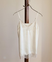 リバーレーストリミングサテンキャミソール2◆