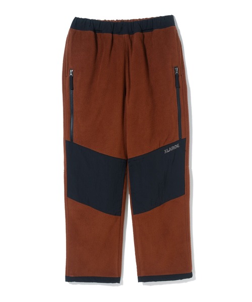 XLARGE（エクストララージ）の「PANELED FLEECE PANTS（その他パンツ・メンズ・ブラック/パープル/ブラウン/グリーン・S/M/L/XL）」の7枚目の写真